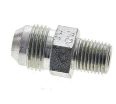 JIC Double Nipple UNF 3/4''-16 x 1/4'' NPT Steel 275bar (3863.75psi) [2 Pieces]