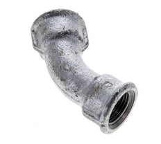 45deg Angled Fitting Rp3/8'' Female Cast Iron 25bar (351.25psi) [2 Pieces]