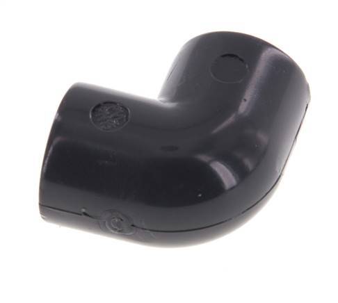 90deg Angled Fitting Rp3/8'' Female PVC-U 16bar (224.8psi) EN 1452-3 [5 Pieces]