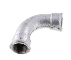 90deg Angled Fitting Rp1'' Female Long Cast Iron 25bar (351.25psi)