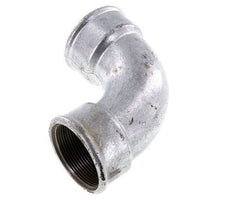 90deg Angled Fitting Rp2'' Female Short Cast Iron 25bar (351.25psi)