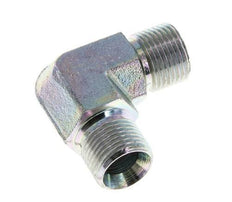 90deg Angled Fitting G3/8'' High Pressure Steel 60° Cone 325bar (4566.25psi) Hydraulic