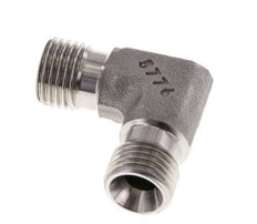90deg Angled Fitting G1/4'' High Pressure Stainless Steel 60° Cone 350bar (4917.5psi) Hydraulic