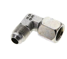 90deg JIC Angled Fitting UNF 9/16''-18 Male x Female Steel 275bar (3863.75psi)