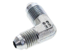 90deg JIC Angled Fitting UNF 7/16''-20 Male Steel 450bar (6322.5psi) [2 Pieces]