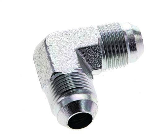 90deg JIC Angled Fitting UNF 3/4''-16 Male Steel 350bar (4917.5psi)