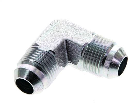 90deg JIC Angled Fitting UNF 3/4''-16 Male Steel 350bar (4917.5psi)