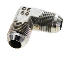 90deg JIC Angled Fitting UNF 7/8''-14 Male Steel 350bar (4917.5psi)