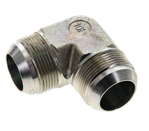 90deg JIC Angled Fitting UN 1-5/8''-12 Male Steel 240bar (3372.0psi)
