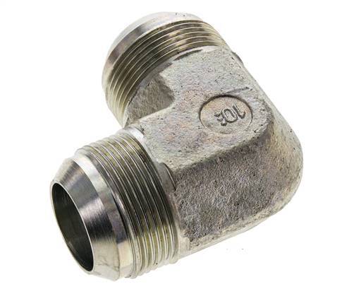 90deg JIC Angled Fitting UN 1-5/8''-12 Male Steel 240bar (3372.0psi)