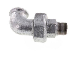90deg Angled Connector 1/2'' Male R x Female Rp Cast Iron Conical Seal 25bar (351.25psi)
