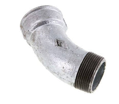 Elbow Fitting 45deg R1 1/2'' Male x Rp1 1/2'' Female Cast Iron 25bar (351.25psi)