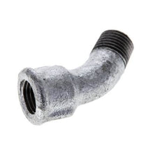 Elbow Fitting 45deg R1/4'' Male x Rp1/4'' Female Cast Iron 25bar (351.25psi) [2 Pieces]