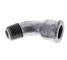 Elbow Fitting 45deg R1/4'' Male x Rp1/4'' Female Cast Iron 25bar (351.25psi) [2 Pieces]