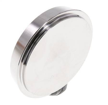 End Cap 68mm Cone Nozzle DN 50 Stainless Steel DIN 11851
