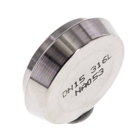 End Cap 28mm Cone Nozzle DN 15 Stainless Steel DIN 11851