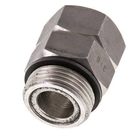 Rotary Joint G1'' Female x Male Hot Water Stainless Steel FKM 30bar (421.5psi)