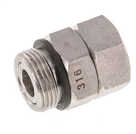 Rotary Joint G3/4'' Female x Male Hot Water Stainless Steel FKM 30bar (421.5psi)