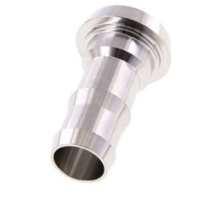 Sanitary (Dairy) Fitting 44mm Cone x 1 inch (25 mm) Hose Pillar Stainless Steel