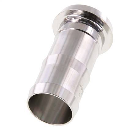 Sanitary (Dairy) Fitting 56mm Cone x 40 mm Hose Pillar Stainless Steel