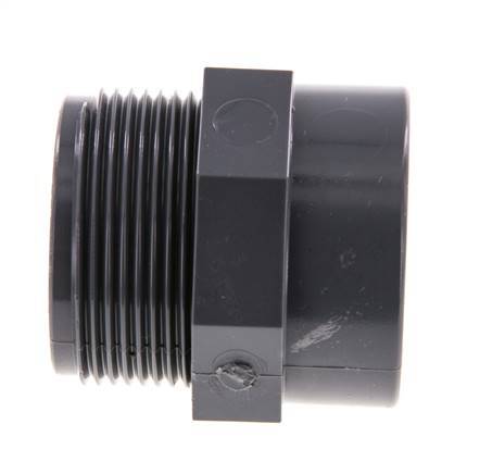 Reducing Ring Rp1 1/4'' Female x G1 1/2'' Male PVC-U 16bar (224.8psi) EN 1452-3 [2 Pieces]
