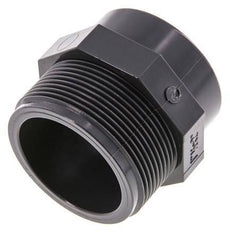 Reducing Ring Rp1 1/2'' Female x G2'' Male PVC-U 16bar (224.8psi) EN 1452-3 [2 Pieces]