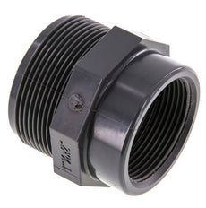 Reducing Ring Rp1 1/2'' Female x G2'' Male PVC-U 16bar (224.8psi) EN 1452-3 [2 Pieces]