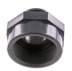 Reducing Adapter G1 1/2'' Male x Rp2'' Female PVC-U 16bar (224.8psi) EN 1452-3 [2 Pieces]