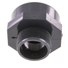 Reducing Adapter G1 1/2'' Male x Rp2'' Female PVC-U 16bar (224.8psi) EN 1452-3 [2 Pieces]