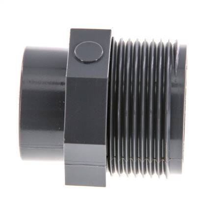 Reducing Ring Rp3/4'' Female x G1 1/4'' Male PVC-U 16bar (224.8psi) EN 1452-3 [2 Pieces]