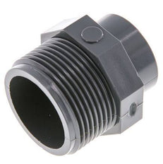 Reducing Ring Rp3/4'' Female x G1 1/4'' Male PVC-U 16bar (224.8psi) EN 1452-3 [2 Pieces]