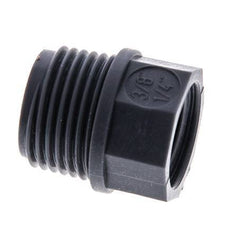Reducing Ring G1/4'' Female x G3/8'' Male Polypropylene (pp) 10bar (140.5psi) FDA 17mm Hex [2 Pieces]