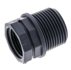 Reducing Ring G1/2'' Female x G3/4'' Male Polypropylene (pp) 10bar (140.5psi) FDA 27mm Hex [2 Pieces]