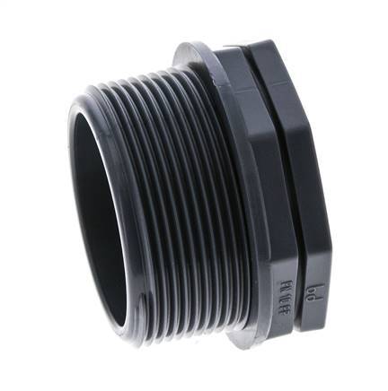 Reducing Ring G3/4'' Female x G1'' Male PVDF 10bar (140.5psi) FDA 43mm Hex