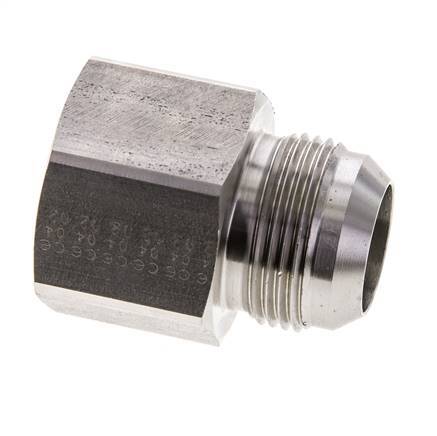 JIC Reducing Nipple G1'' Female x UN 1-5/16''-12 Male Stainless Steel 150bar (2107.5psi)