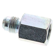 JIC Reducing Nipple G1/4'' Female x UNF 1/2''-20 Male Steel 275bar (3863.75psi) [2 Pieces]