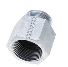 JIC Reducing Nipple G1 1/4'' Female x UN 1-5/8''-12 Male Steel 140bar (1967.0psi)