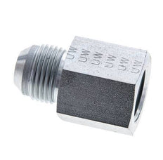 JIC Reducing Nipple UNF 7/8''-14 Male x 1/2'' NPT Female Steel 210bar (2950.5psi)
