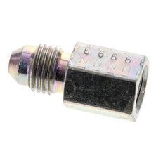 JIC Reducing Nipple UNF 7/16''-20 Male x 1/8'' NPT Female Steel 310bar (4355.5psi) [2 Pieces]