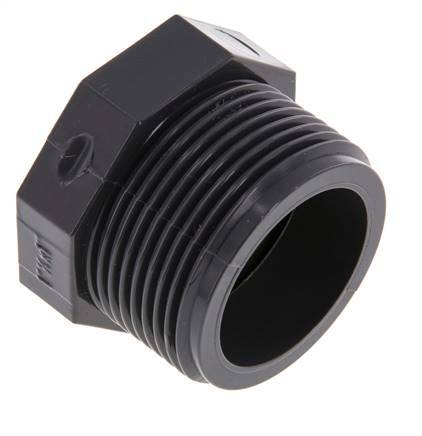 Reducing Ring Rp1 1/4'' Female x G1 1/4'' Male PVC-U 16bar (224.8psi) EN 1452-3 [2 Pieces]