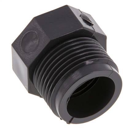 Reducing Ring Rp3/4'' Female x G3/4'' Male PVC-U 16bar (224.8psi) EN 1452-3 [5 Pieces]