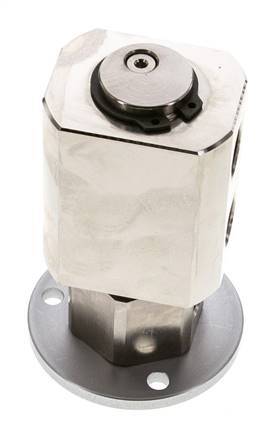 Rotary Joint G1/4'' Female Nickel-plated Brass PUR 12bar (168.60000000000002psi) Compact