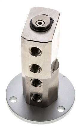 Rotary Joint G1/8'' Female Nickel-plated Brass PUR 12bar (168.60000000000002psi)