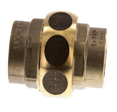 Union Straight Connector Rp1'' Female Brass Flat Seal Centellen 16bar (224.8psi)