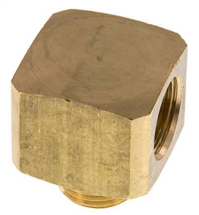 90deg Angled Fitting G1/2'' Male x Female Brass 16bar (224.8psi)