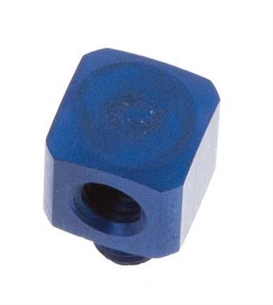 90deg Angled Fitting M5 Male x Female Aluminium 16bar (224.8psi) [5 Pieces]