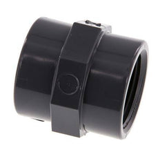 Socket Rp1'' Female PVC-U 16bar (224.8psi) EN 1452-3 [2 Pieces]