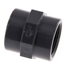 Socket Rp1'' Female PVC-U 16bar (224.8psi) EN 1452-3 [2 Pieces]
