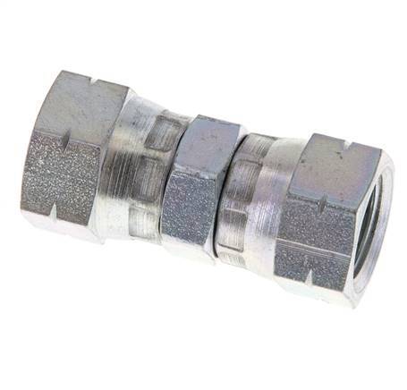 JIC Connector UNF 9/16''-18 Steel 275bar (3863.75psi)