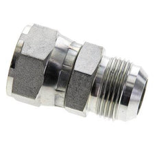 JIC Nipple UN 1-3/16''-12 Male x Female Steel 170bar (2388.5psi)